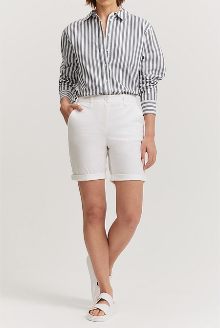 Cotton Twill Walk Short