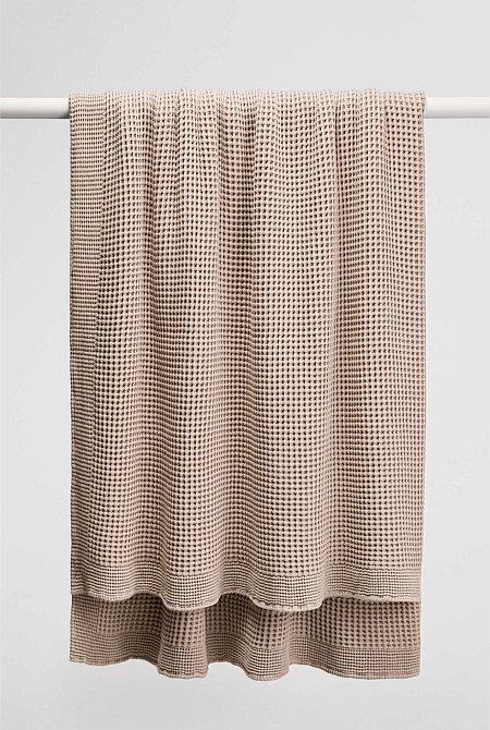 Monti Cotton Waffle Blanket
