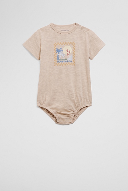 Organically Grown Cotton Oasis Oversized Bodysuit