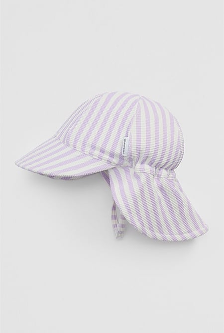 Stripe Swim Hat