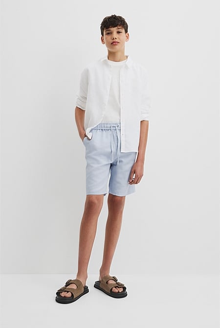 Teen Cotton Linen Short
