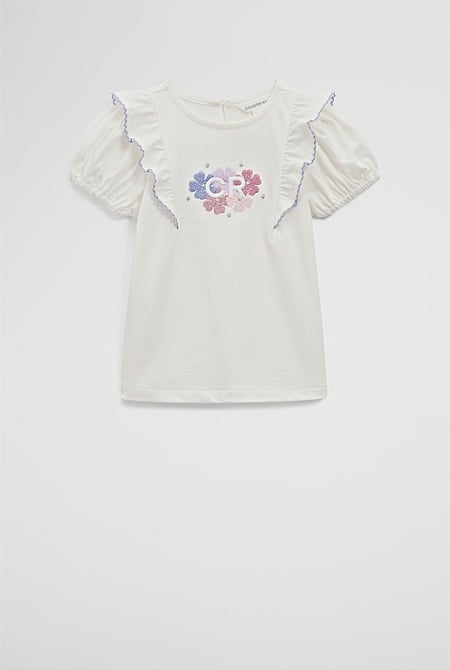 CR Puff Frill T-Shirt