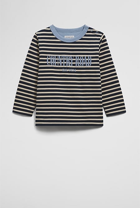 Verified Australian Cotton Long Sleeve Heritage T-Shirt