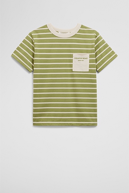 Organically Grown Cotton Pocket T-Shirt