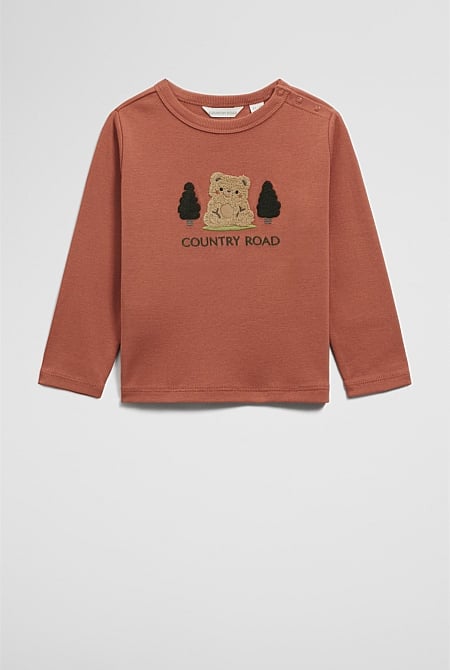 Organically Grown Cotton Bear T-Shirt