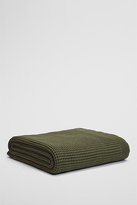 Monti Australian Cotton Waffle Blanket