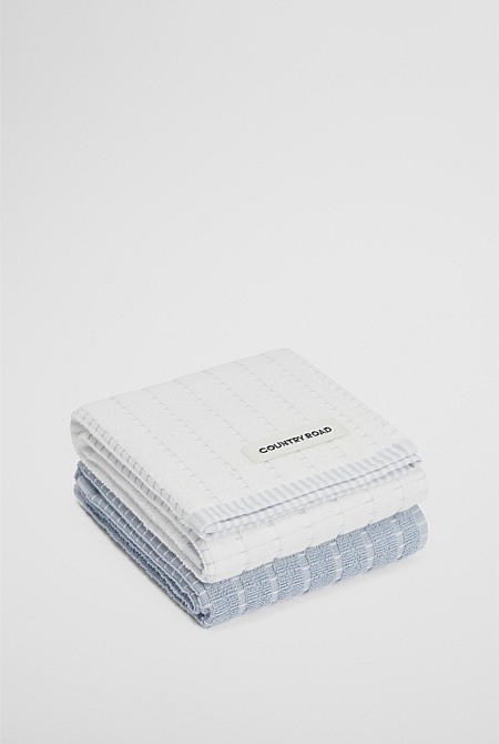 Mira Australian Cotton Tea Towel Pack of 2