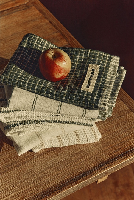 Laine Australian Cotton Tea Towel Pack of 3