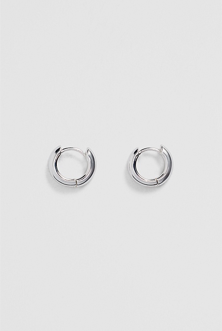 Small Slim Hoop Earring
