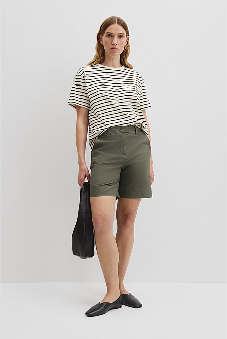 Australian Cotton Twill Walk Short
