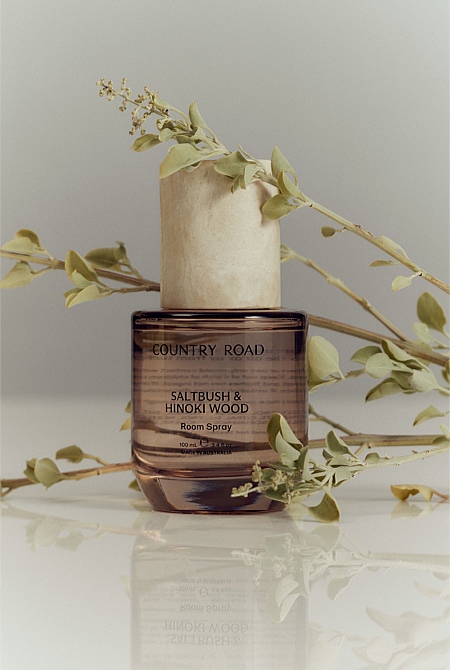 Australian Made Saltbush & Hinoki Wood Room Spray 100ml