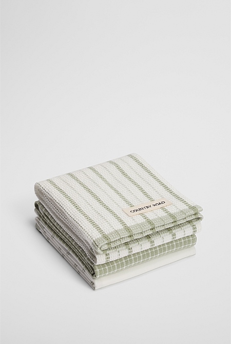 Laine Australian Cotton Tea Towel Pack of 3