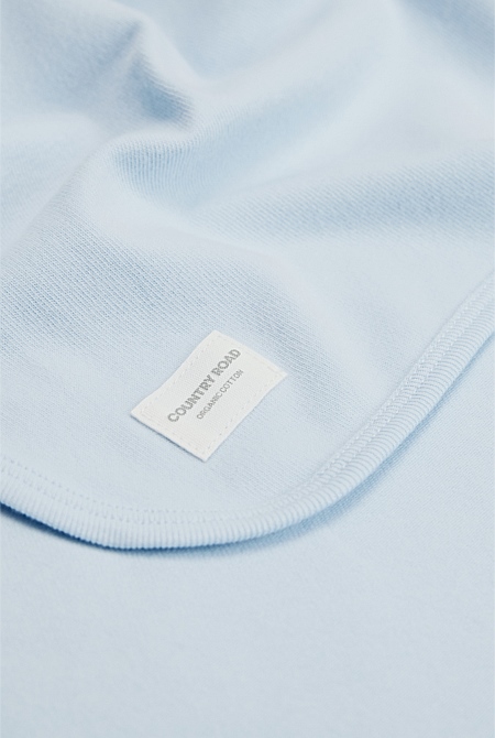 Organically Grown Cotton Newborn Swaddle