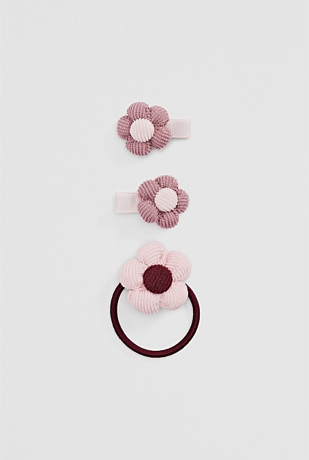 Flower Hair Pack of 3