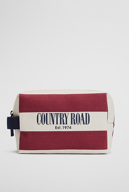 Stripe Wash Bag
