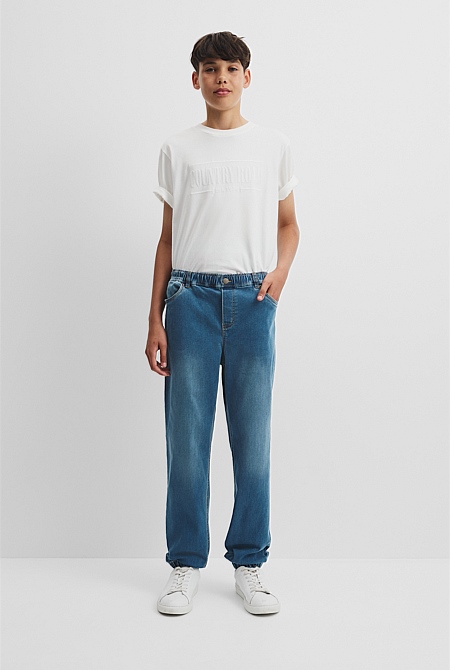 Teen Denim Jogger