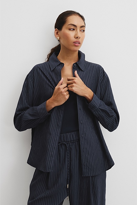 Pinstripe Shirt