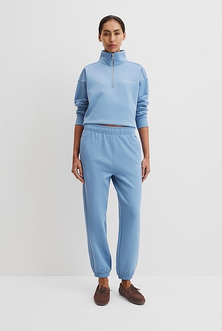 Australian Good Earth Cotton Cuffed Track Pant