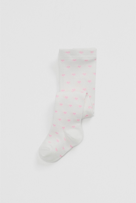 Organically Grown Cotton Baby Heart Tight