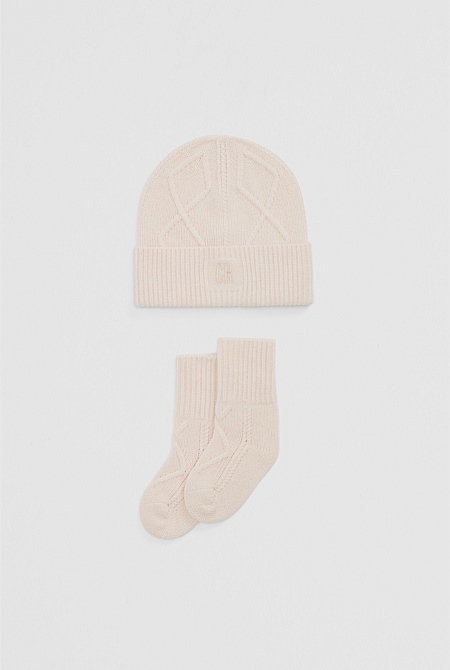 Cable Knit Gift Set