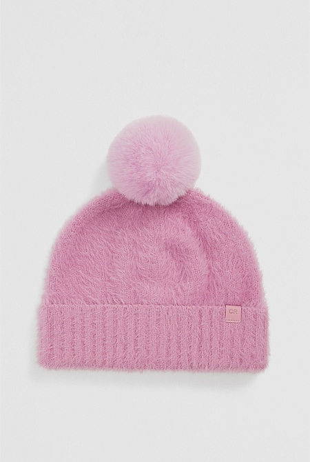 Fluffy Knit Beanie