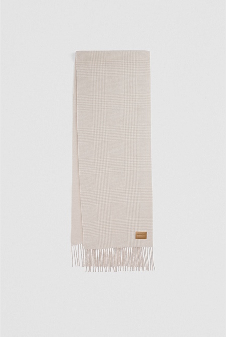 Fringed Woven Scarf