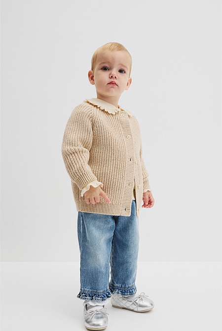 Rib Knit Cardigan