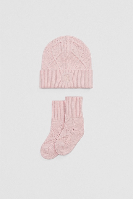 Cable Knit Gift Set
