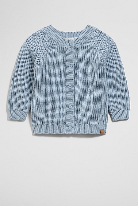 Rib Knit Cardigan