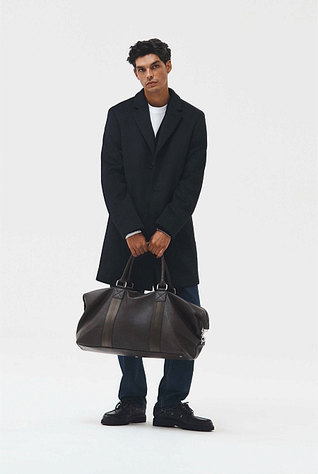 Single Breasted Overcoat