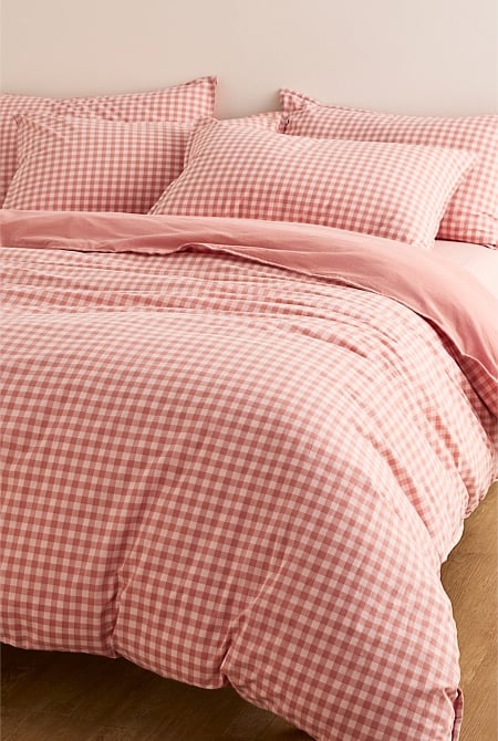 Brae Australian Cotton King Quilt Cover