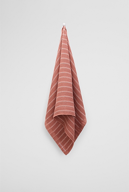 Parker Australian Cotton Waffle Bath Towel