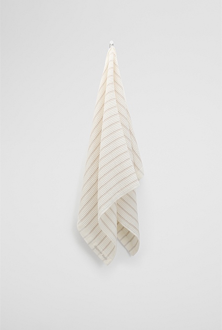 Parker Australian Cotton Waffle Bath Towel
