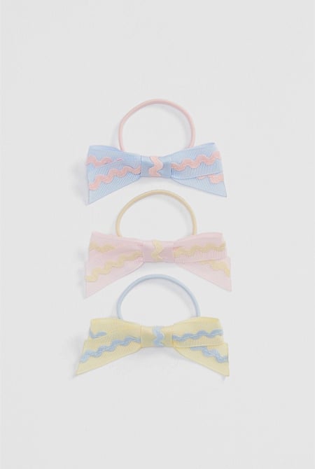 Ric Rac Bow Pack of 3 Ric Rac Bow Pack of 3