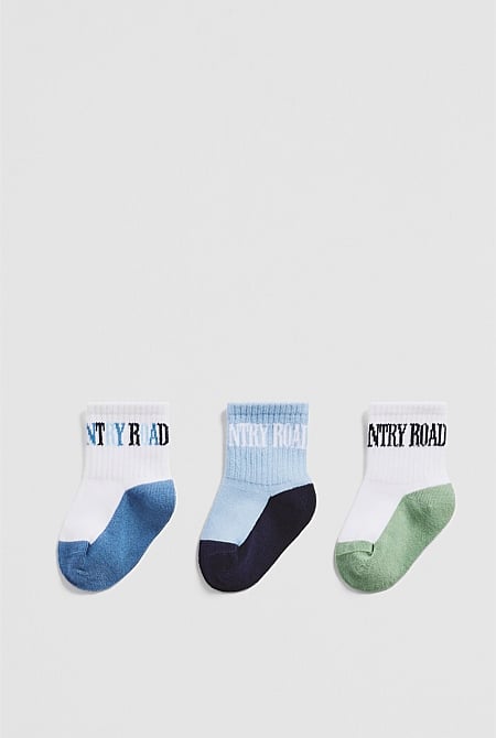 Heritage Quarter Sock Pack of 3 Heritage Quarter Sock Pack of 3