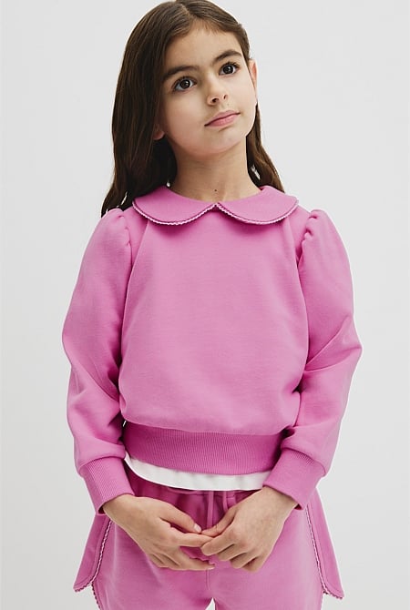 Australian Cotton Collar Sweat