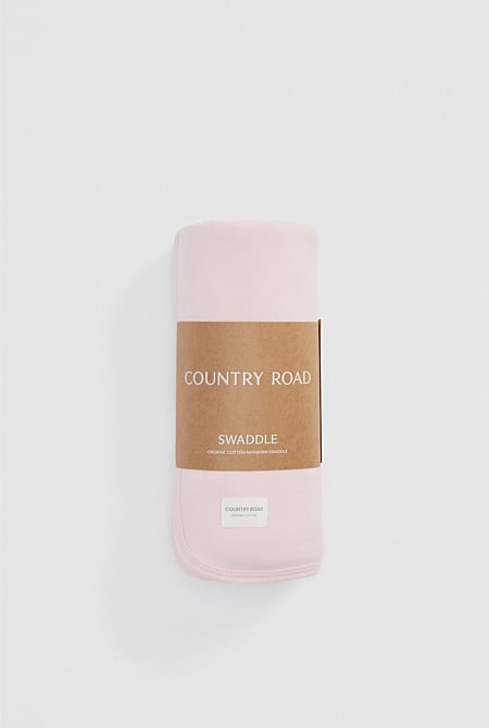 Organically Grown Cotton Swaddle