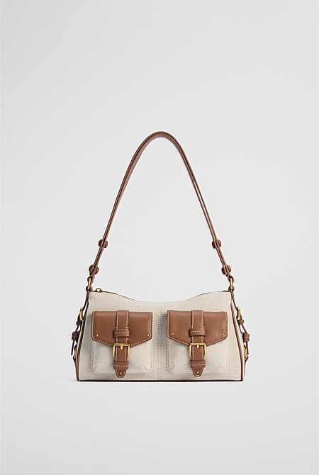 Stud Detail Shoulder Bag