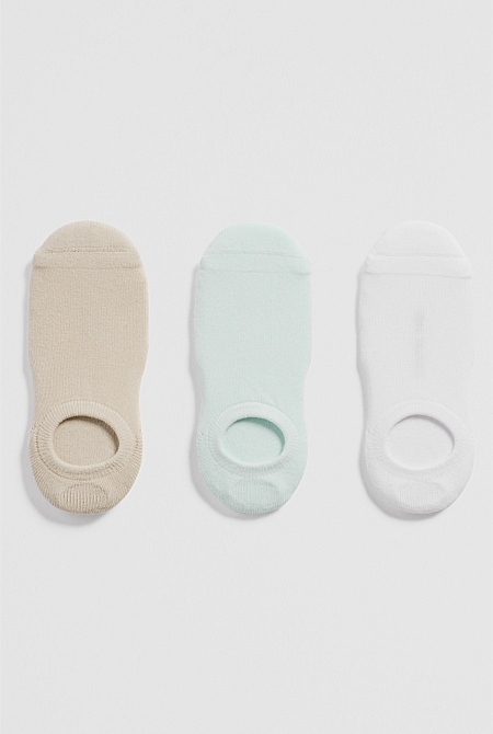 Australian Cotton Blend Cushion Sock Pack of 3