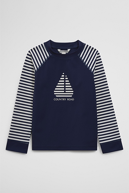 Logo Rash Vest Logo Rash Vest