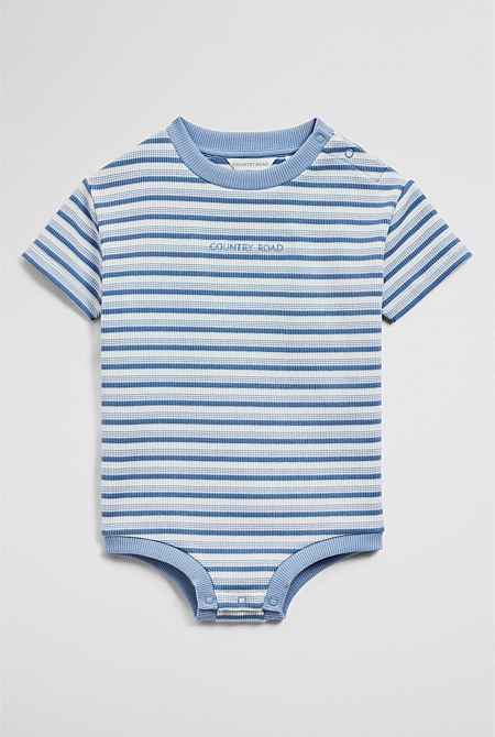 Short Sleeve Rib Oversized Bodysuit