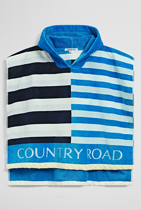 Logo Swim Poncho Logo Swim Poncho