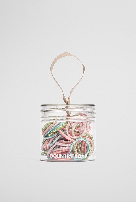 Mini Hair Tie Pot Mini Hair Tie Pot