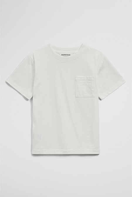 Australian Cotton Relaxed Short Sleeve Pocket T-Shirt Australian Cotton Relaxed Short Sleeve Pocket T-Shirt