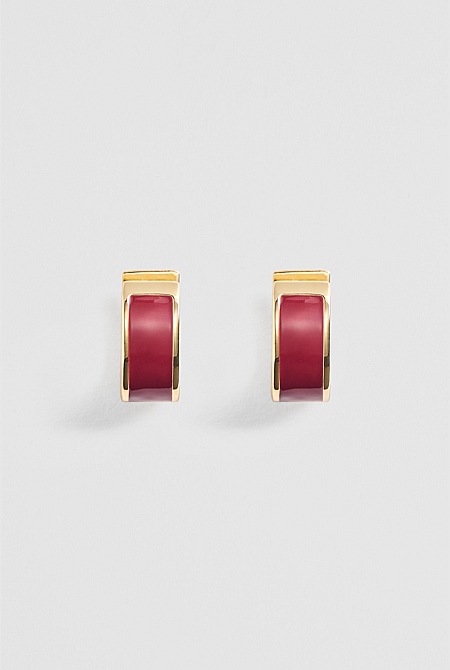 Phoebe Huggie Earring
