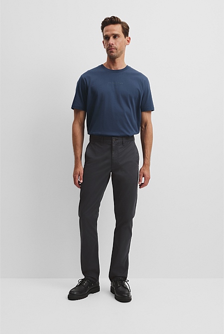 Australian Cotton Standard Fit Stretch Chino