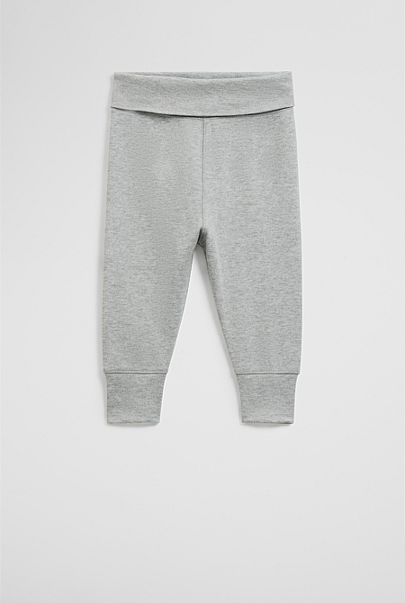 Organically Grown Cotton Fold-over Soft Pant