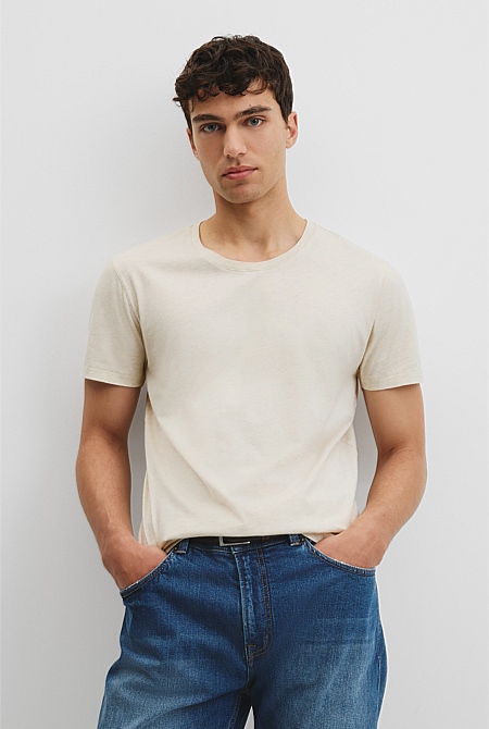 Pima Cotton Crew T-Shirt