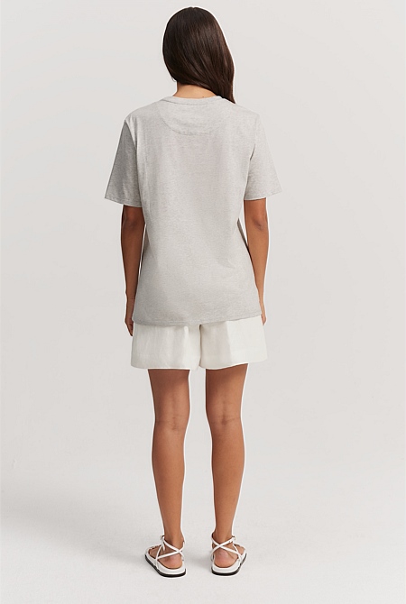 Australian Cotton Heritage Embroidered T-Shirt