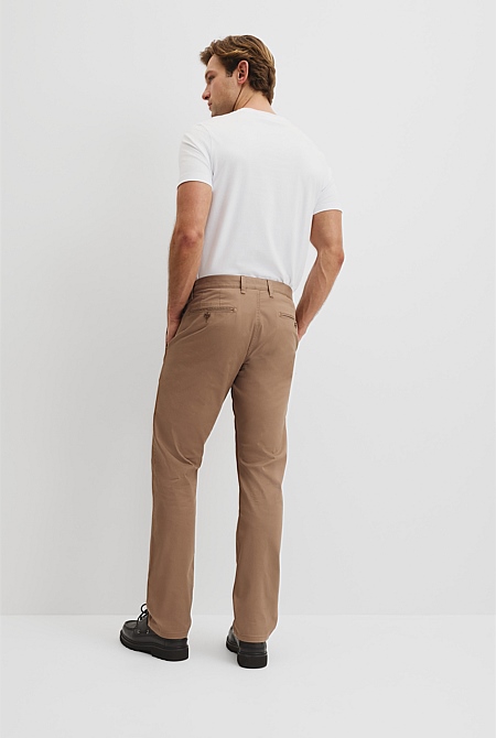 Australian Cotton Standard Fit Stretch Chino